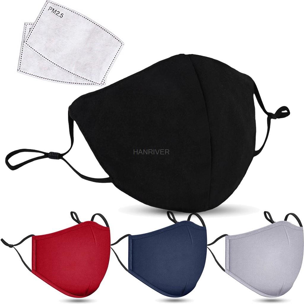Dust Mask Construction - Cotton Face Mask PM2.5 Activated Carbon