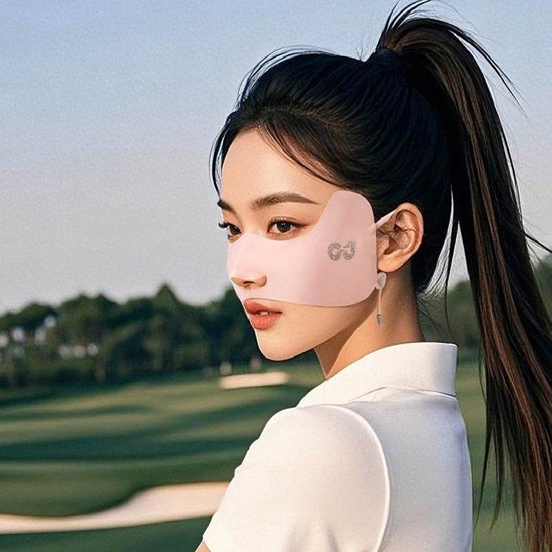 Summer Ice Silk Mask Breathabl - Sports Mask Breathable ulasan dan harga