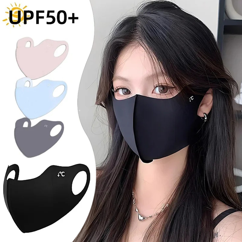1/2/4pcs UV Protection Face Ma - Kids Face Mask ulasan dan harga