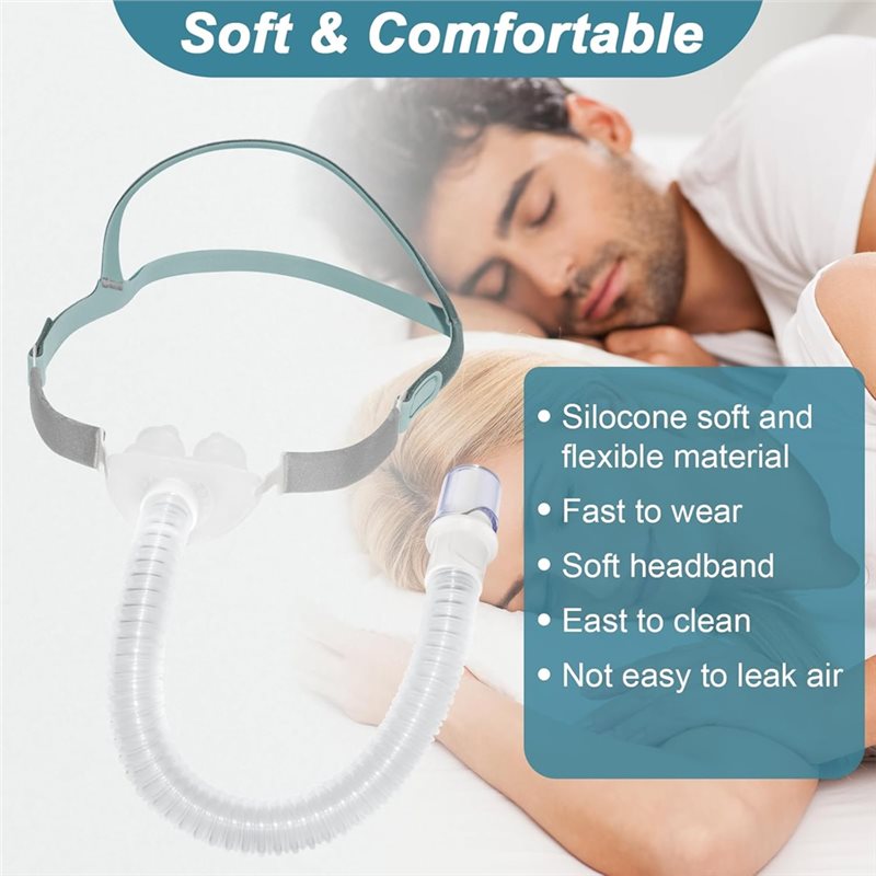 CPAP Mask Tube Included 1 Set  - Silicone Mask Bracket ulasan dan harga