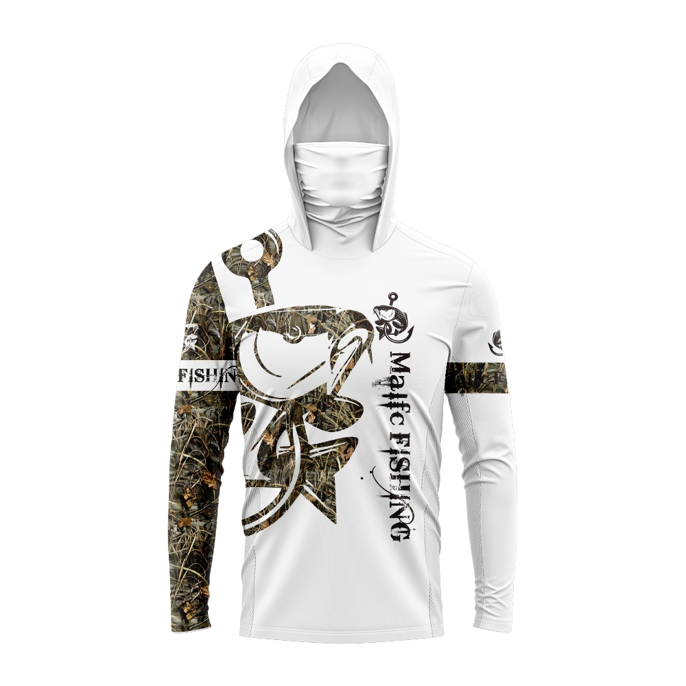 Men Bass Fish Print Fishing Ho - Sports Mask Breathable ulasan dan harga