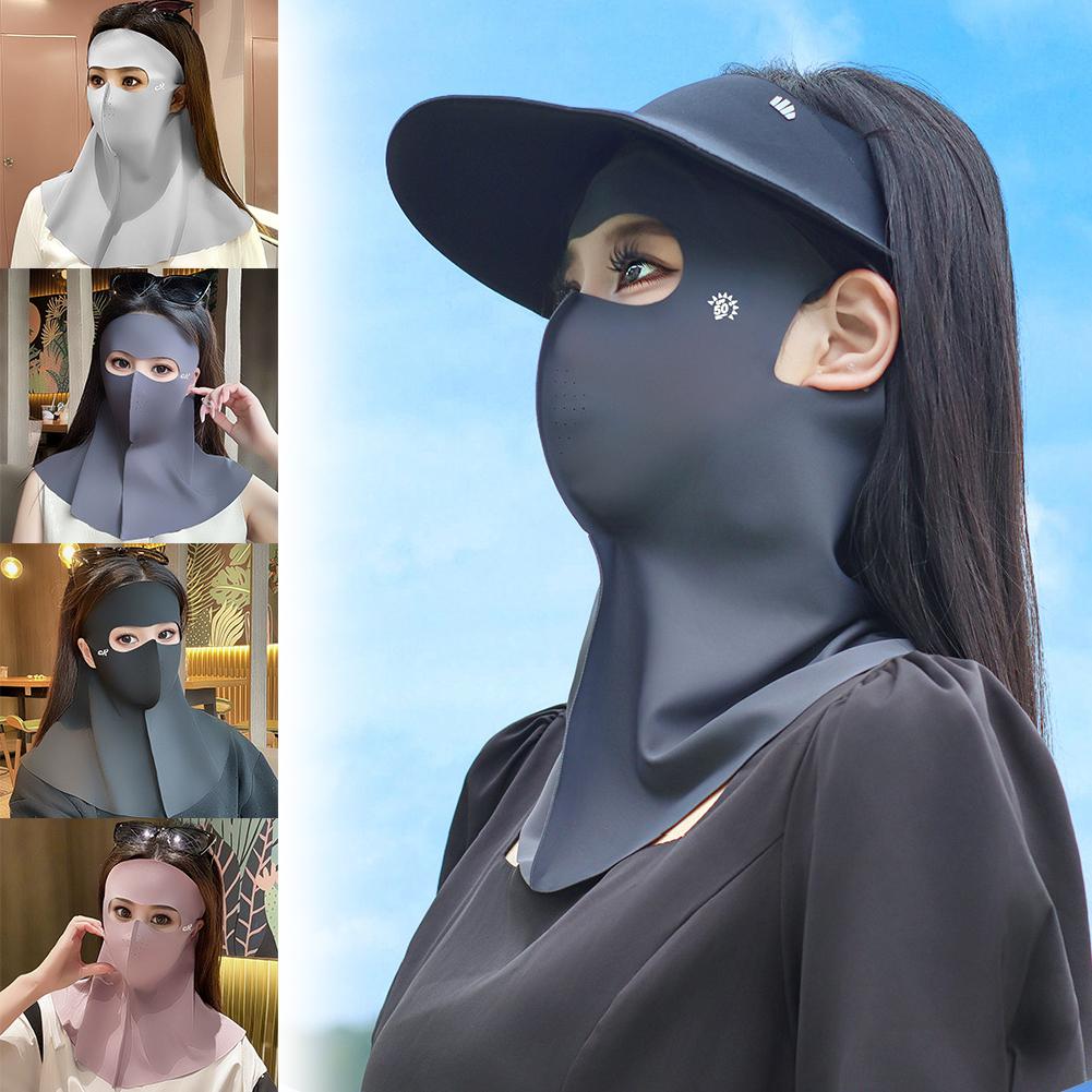 Full Face Neck Gaiter Ice Silk - Sports Mask Breathable ulasan dan harga