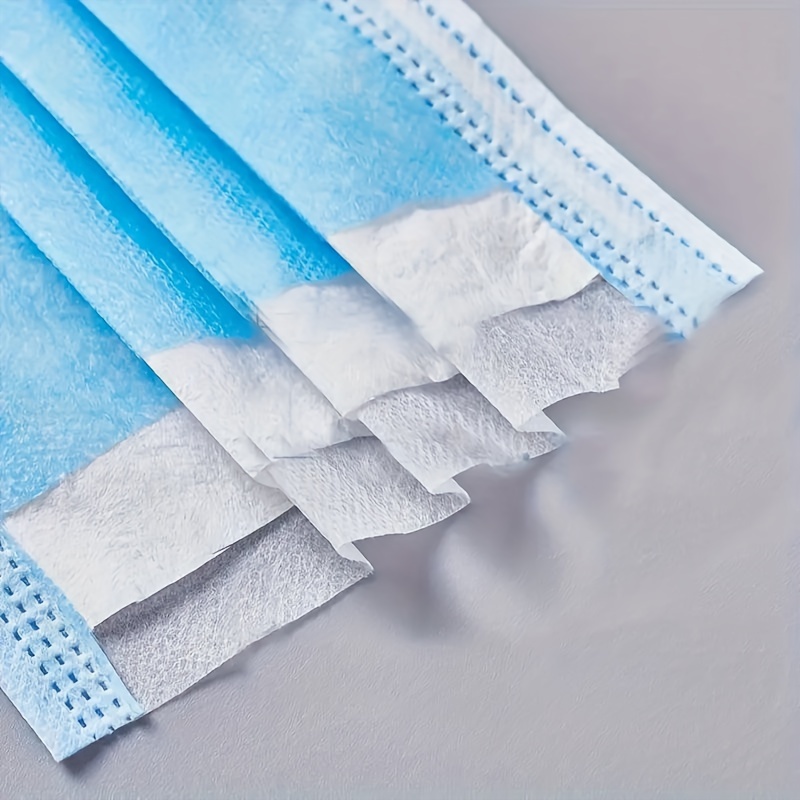 100Pcs Thick Blue Disposable P - Disposable Mask Blue ulasan dan harga