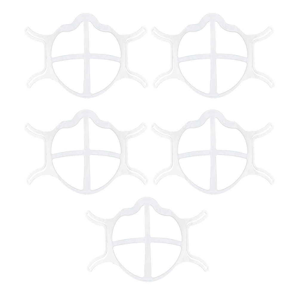 5Pcs Mask Bracket Silicone 3D  - Silicone Mask Bracket ulasan dan harga