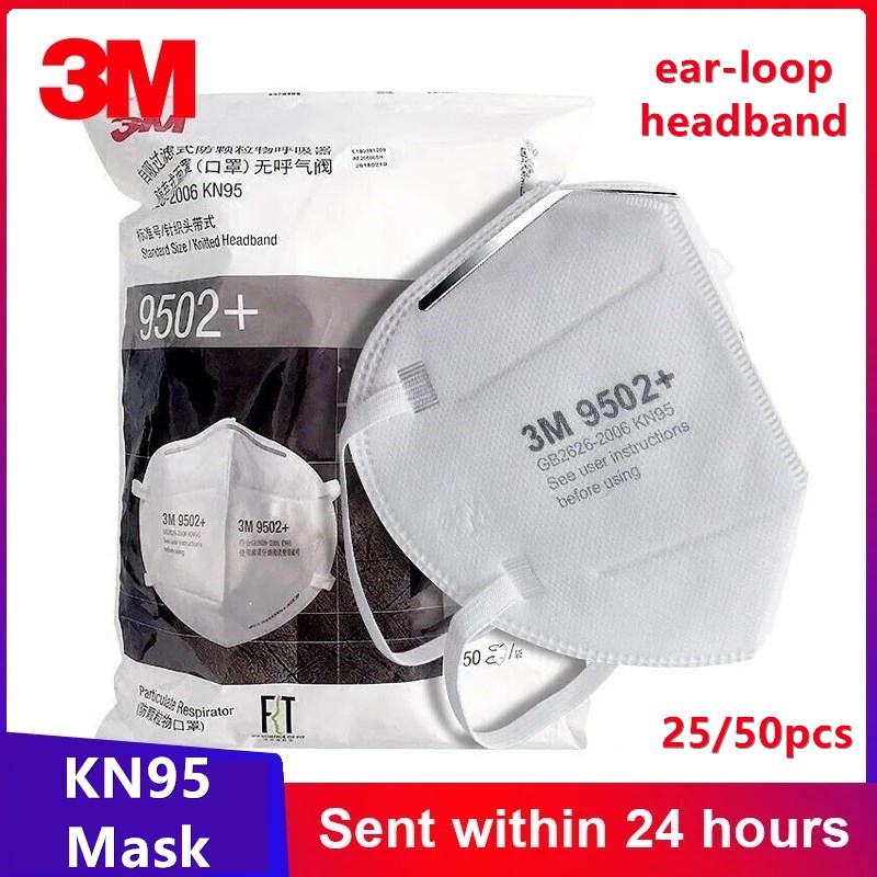3M KN95 Original Face Protecti - 3M Mask 9502+ ulasan dan harga