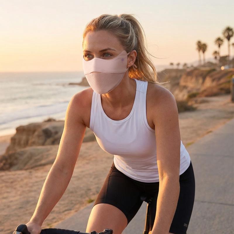 New Breathable Ice Silk Mask W - Kids Face Mask ulasan dan harga