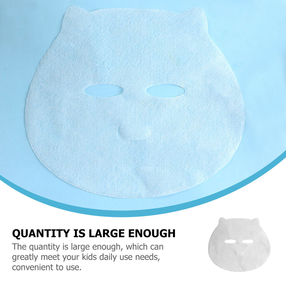 100Pcs Kids Face Mask Sheets H - Kids Face Mask ulasan dan harga