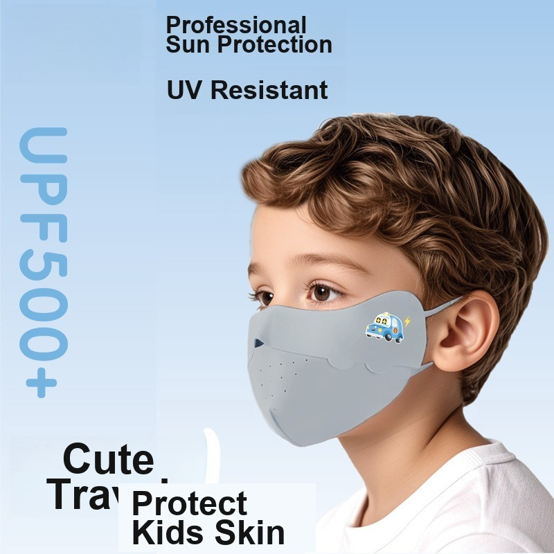 Kids Ice Silk Face Mask Cute P - Kids Face Mask ulasan dan harga