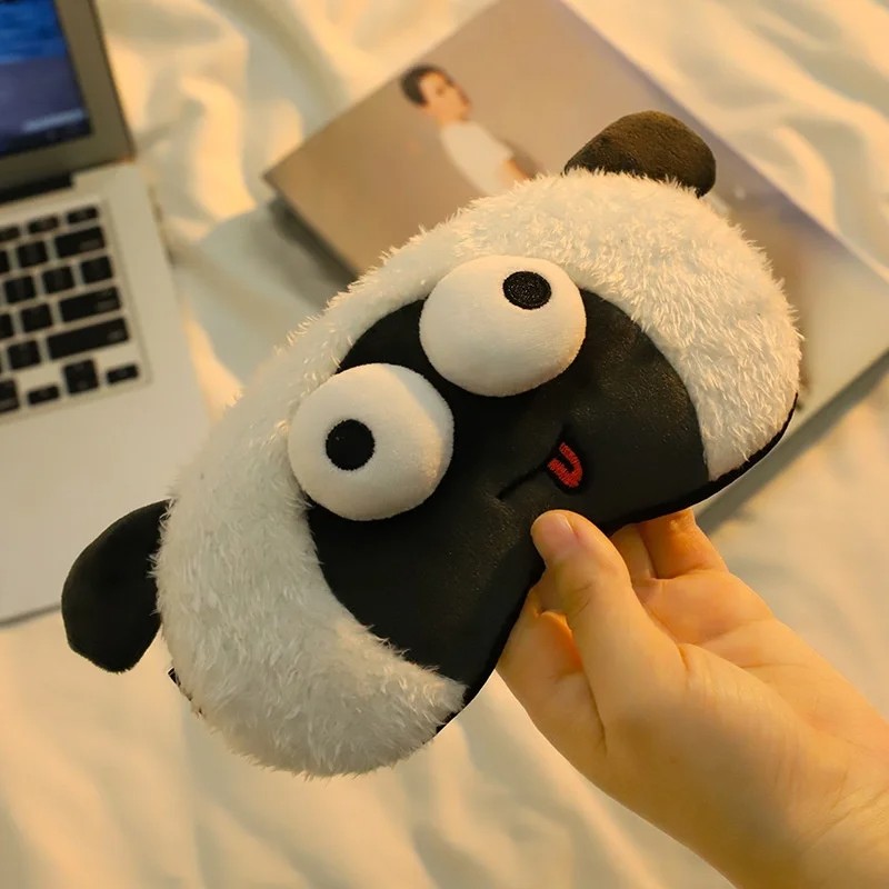 Cute Cartoon Lamb Funny Eye Ma - Kids Face Mask ulasan dan harga